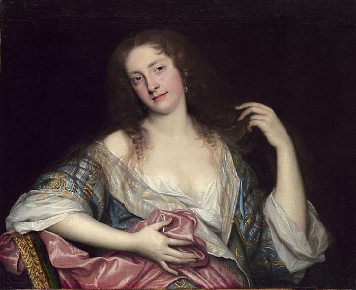 John Michael Wright Portrait of a Lady, thought to be Ann Davis, Lady Lee